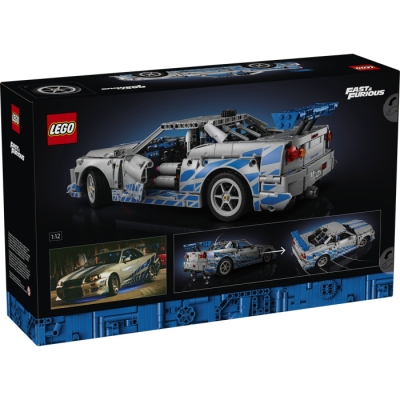 LEGO TECHNIC 42210 Samochód Nissan Skyline GT-R (R34) Za szybcy za wściekli
