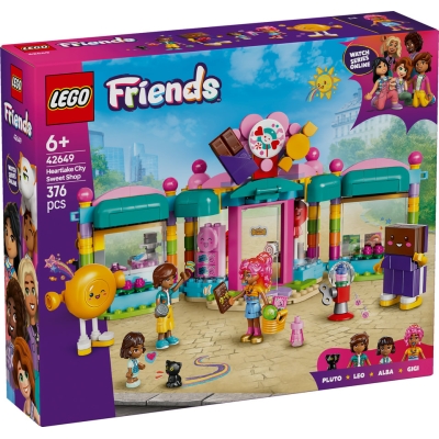 LEGO FRIENDS 42649 Sklep z cukierkami w Heartlake
