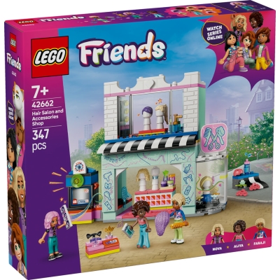 LEGO FRIENDS 42662 Salon fryzjerski i sklep z ozdobami