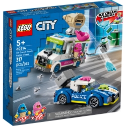 LEGO CITY 60314 Policyjny pościg za furgonetką z l