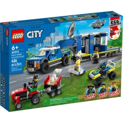 LEGO CITY 60315 Mobilne centrum dowodzenia policji
