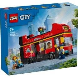 LEGO CITY 60407 Czerwony, piętrowy autokar