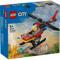 LEGO CITY 60411 Strażacki helikopter ratunkowy