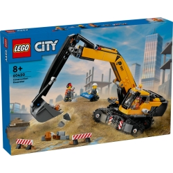 LEGO CITY 60420 Żółta koparka