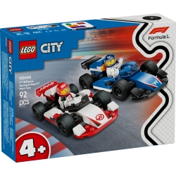 LEGO CITY 60464 F1 Bolidy Williams Racing i Haas F1