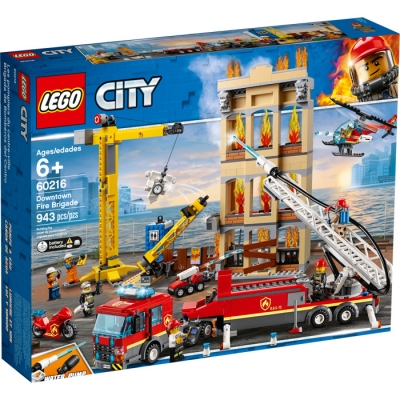 LEGO CITY 60216 Straż pożarna w śródmieściu