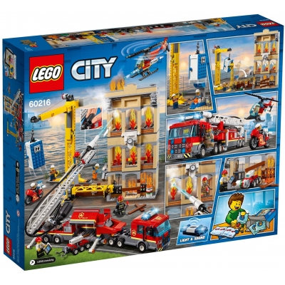 LEGO CITY 60216 Straż pożarna w śródmieściu