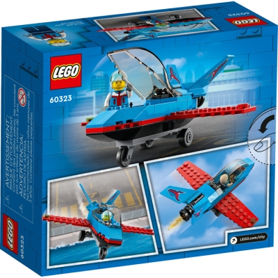 LEGO CITY 60323 Samolot kaskaderski