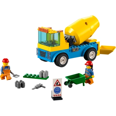 LEGO CITY 60325 Ciężarówka z betoniarką