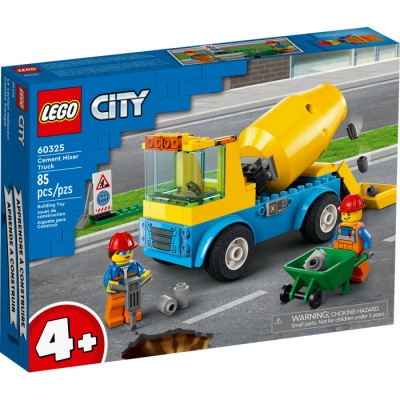 LEGO CITY 60325 Ciężarówka z betoniarką