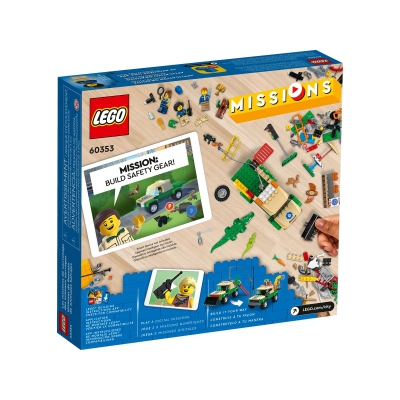 LEGO CITY 60353 Misje ratowania dzikich zwierząt