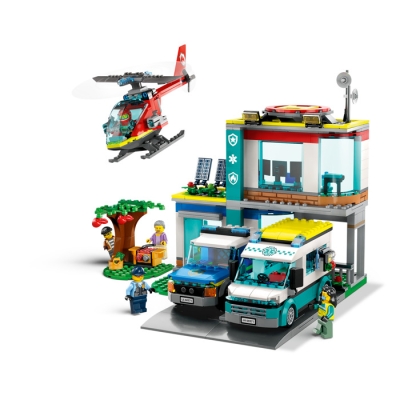 LEGO CITY 60371 Parking dla pojazdów uprzywilejowa