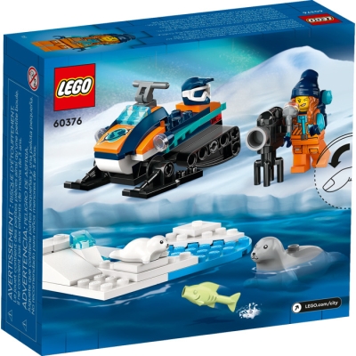 LEGO CITY 60376 Skuter śnieżny badacza Arktyki