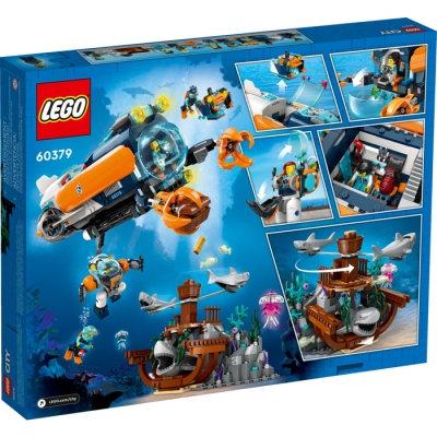 LEGO CITY 60379 Łódź podwodna badacza dna morskieg