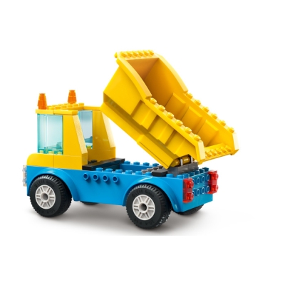 LEGO CITY 60391 Ciężarówki i dźwig z kulą wyburzen