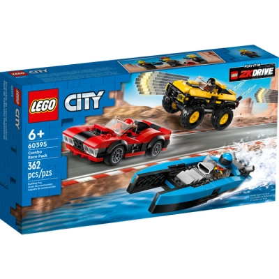 LEGO CITY 60395 Wielki zestaw wyścigowy