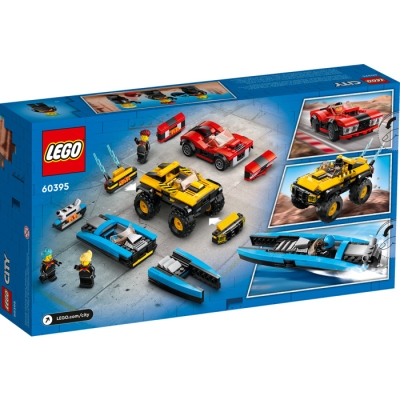 LEGO CITY 60395 Wielki zestaw wyścigowy