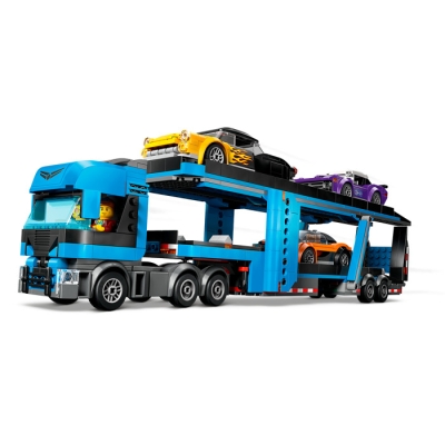 LEGO CITY 60408 Laweta z samochodami sportowymi