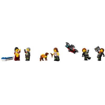 LEGO CITY 60414 Remiza strażacka z wozem strażackim