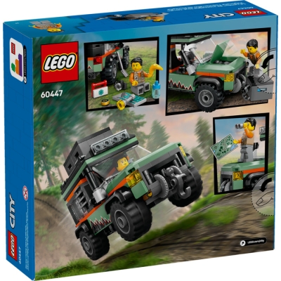 LEGO CITY 60447 Górska terenówka 4x4