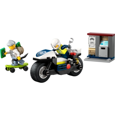 LEGO CITY 60455 Pościg na motocyklu policyjnym