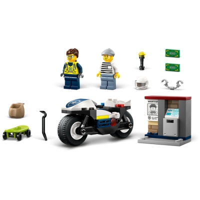 LEGO CITY 60455 Pościg na motocyklu policyjnym