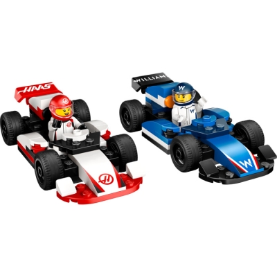 LEGO CITY 60464 F1 Bolidy Williams Racing i Haas F1