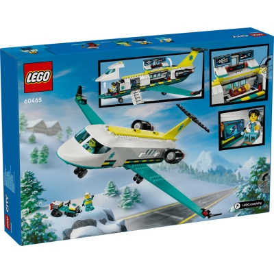 LEGO CITY 60465 Samolot pogotowia ratunkowego