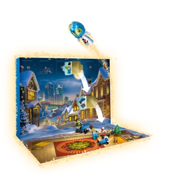 LEGO CITY 60475 Kalendarz adwentowy na 2025 rok