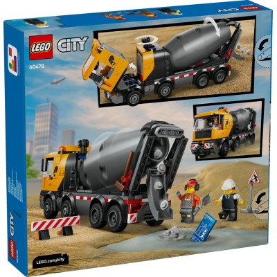 LEGO CITY 60478 Betoniarka