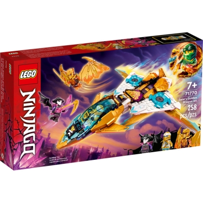 LEGO NINJAGO 71770 Złoty smoczy odrzutowiec Zane’a