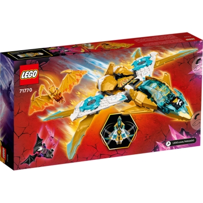 LEGO NINJAGO 71770 Złoty smoczy odrzutowiec Zane’a