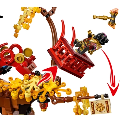 LEGO NINJAGO 71795 Świątynia smoczej energii