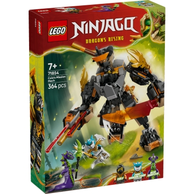 LEGO NINJAGO 71854 Mech specjalny Cole’a i Zane w smoczej zbroi