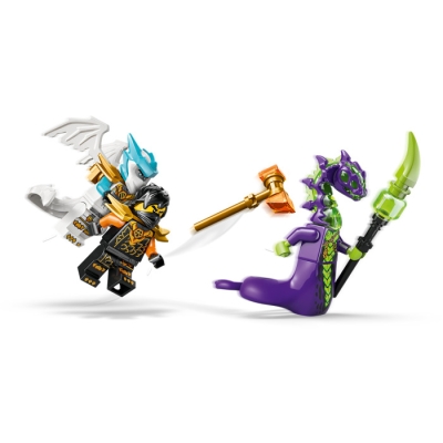 LEGO NINJAGO 71854 Mech specjalny Cole’a i Zane w smoczej zbroi