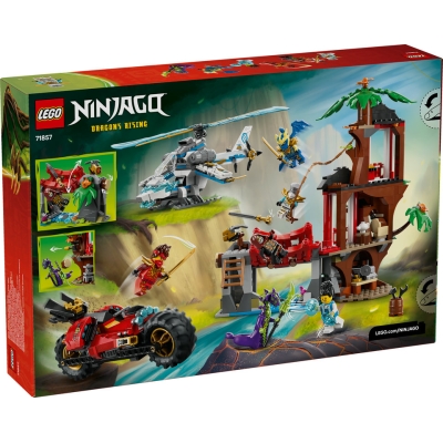 LEGO NINJAGO 71857 Bitwa ninja: domek na drzewie z pojazdami