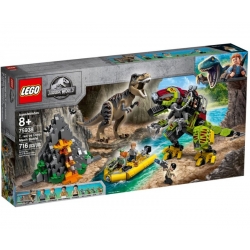 LEGO Jurassic World 75938 Tyranozaur kontra mechan