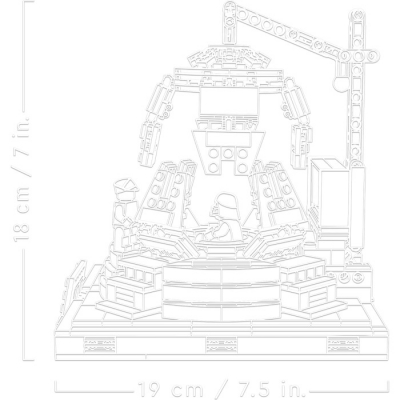 LEGO STAR WARS 75296 Komnata medytacyjna Dartha Va