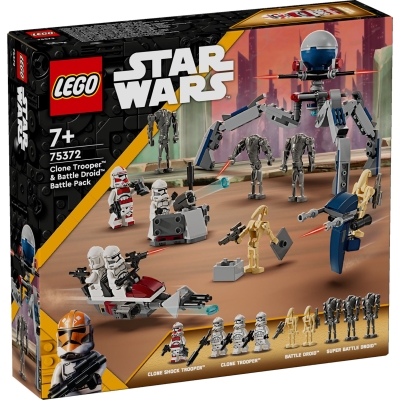 LEGO STAR WARS 75372 Zestaw bitewny z żołnierzem armii klonów™ i droidem bojowym™