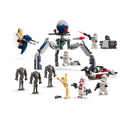 LEGO STAR WARS 75372 Zestaw bitewny z żołnierzem armii klonów™ i droidem bojowym™