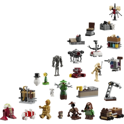 LEGO STAR WARS 75418 Kalendarz adwentowy na 2025 rok