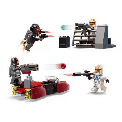 LEGO STAR WARS 75449 Oblężenie Mandalory — zestaw bitewny