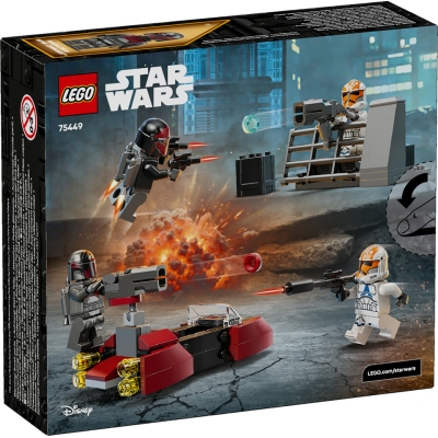 LEGO STAR WARS 75449 Oblężenie Mandalory — zestaw bitewny
