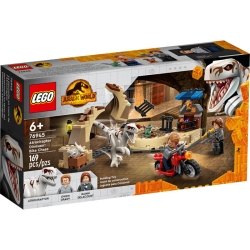 LEGO Jurassic World 76945 Atrociraptor: pościg na 