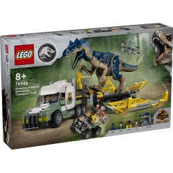 LEGO Jurassic World 76966 Dinomisje: ciężarówka do transportu allozaura