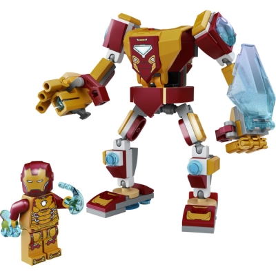 LEGO SUPER HEROES 76203 Mechaniczna zbroja Iron Ma