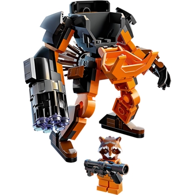 LEGO SUPER HEROES 76243 Mechaniczna zbroja Rocketa