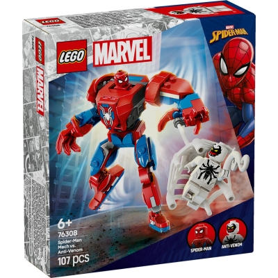 LEGO SUPER HEROES 76308 Mech Spider-Mana kontra Anti-Venom
