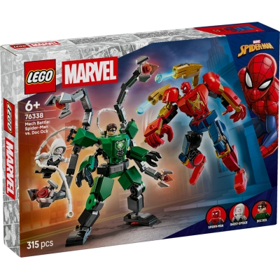 LEGO SUPER HEROES 76338 Bitwa mechów: Spider-Man kontra Doc Ock