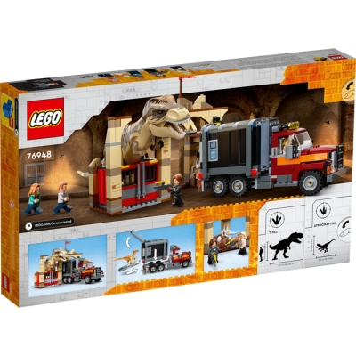 LEGO Jurassic World 76948 Ucieczka tyranozaura i a